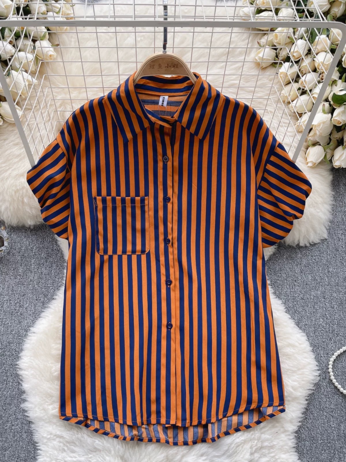 Julia stripes top CTO777 image