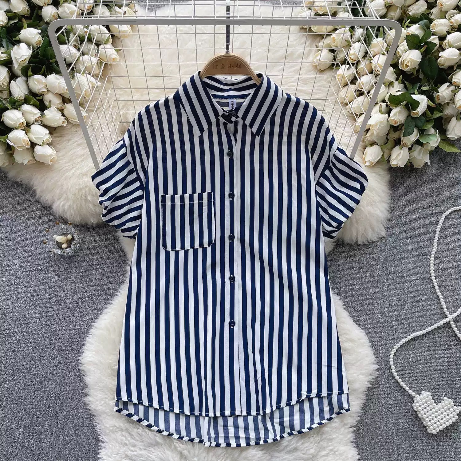 Julia stripes top CTO777 image
