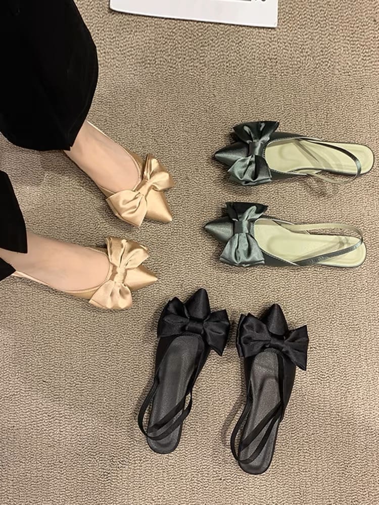 Luxury wedge flats HE101 image