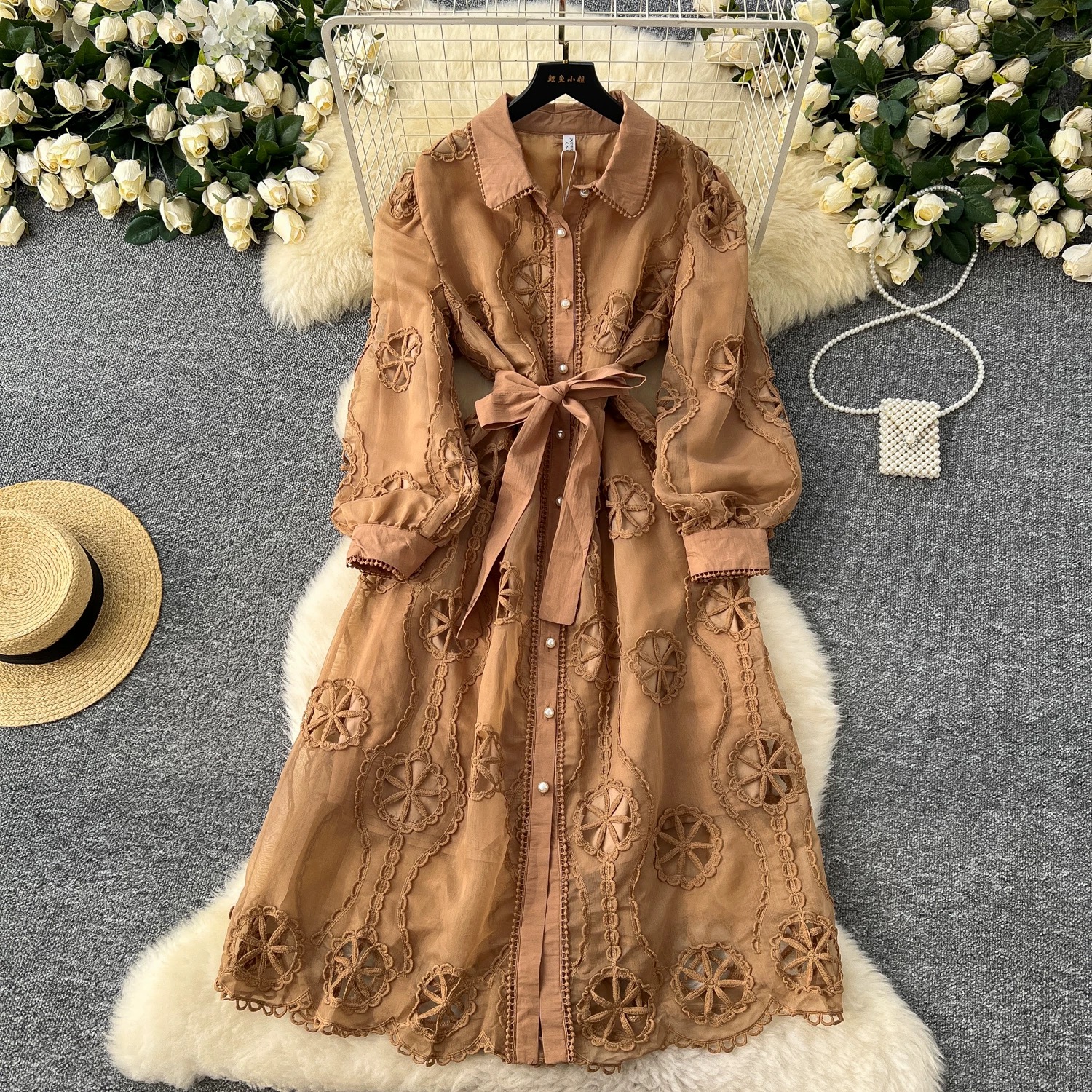 Time to leave lace dress FD683 image