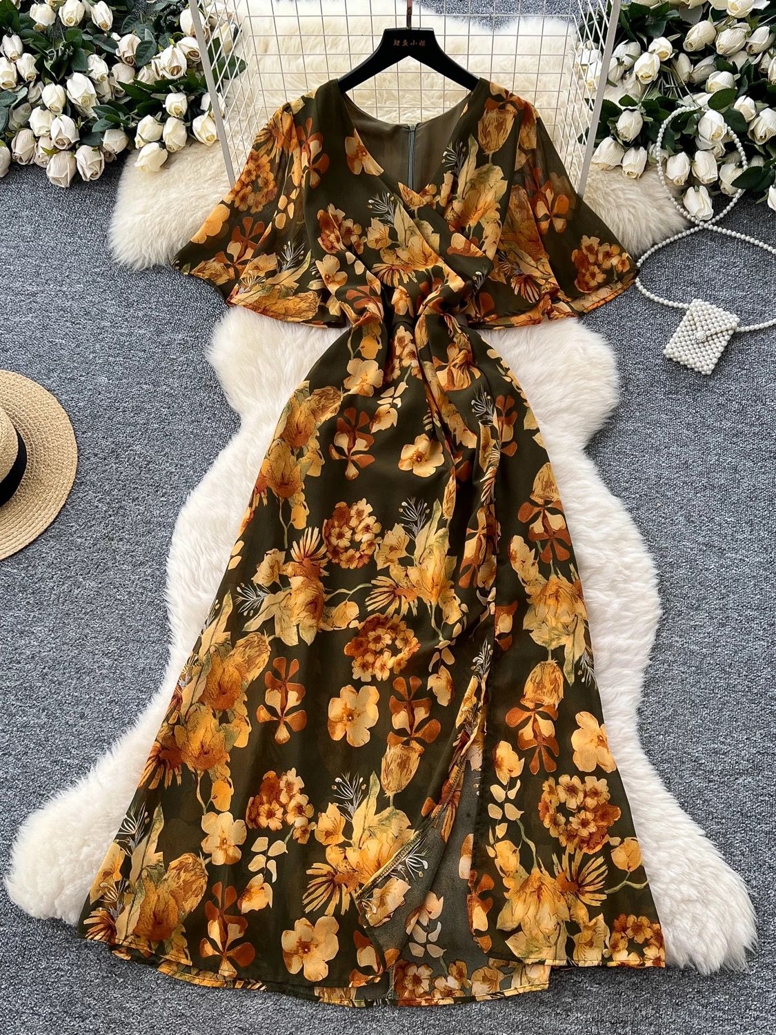 On the town evening dress CD640 image