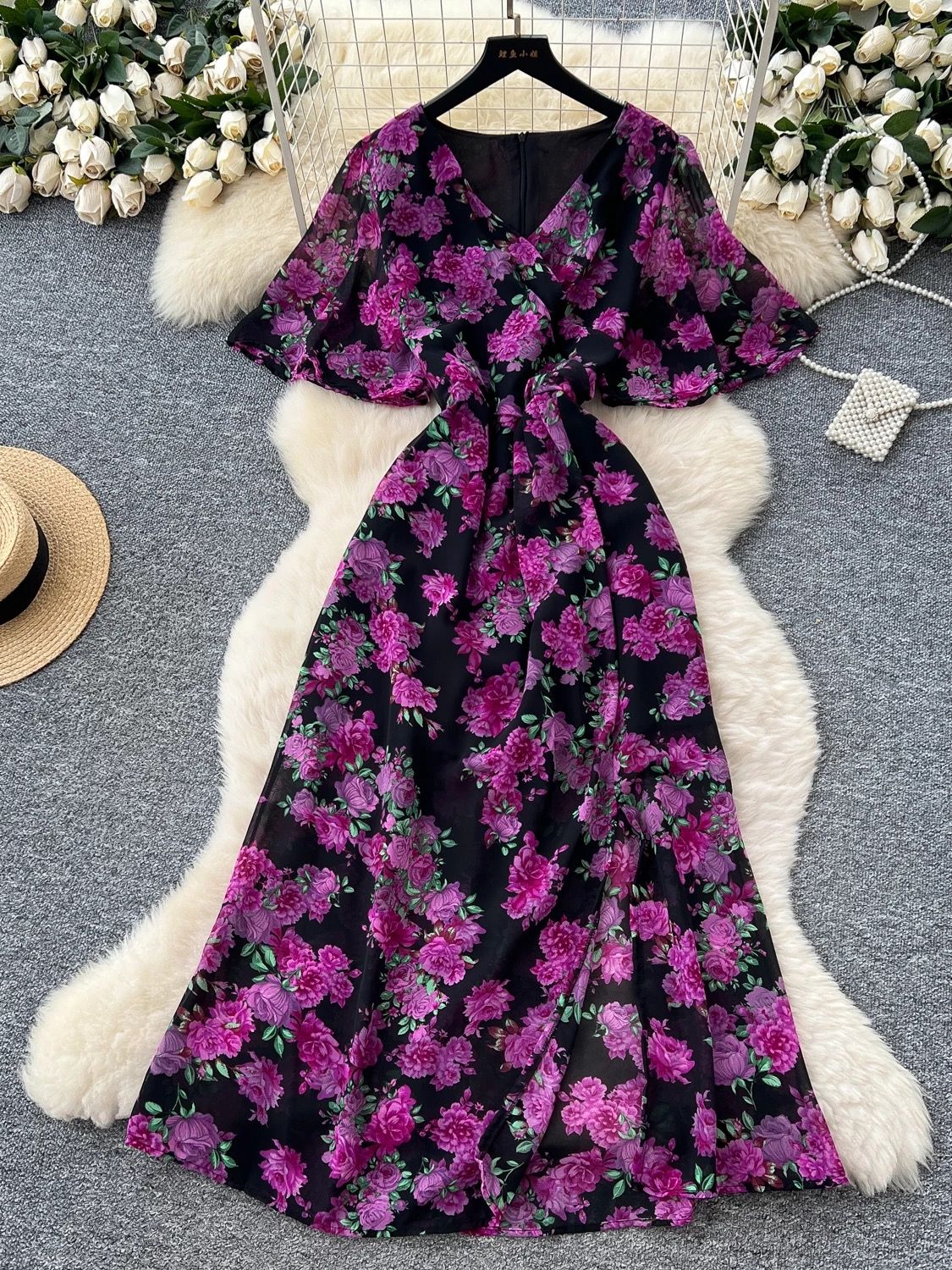 On the town evening dress CD640 image