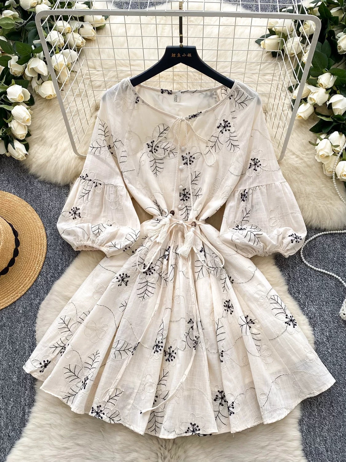 Back together exquisite dress CD244