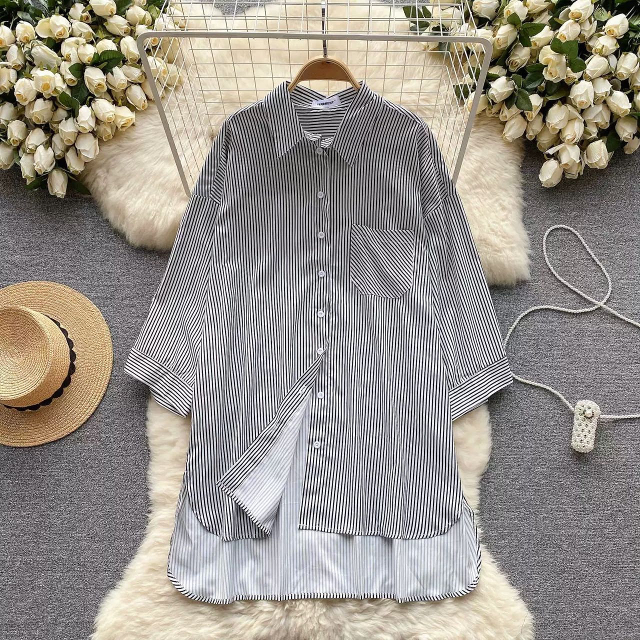 Raven lace shirt SH166 image