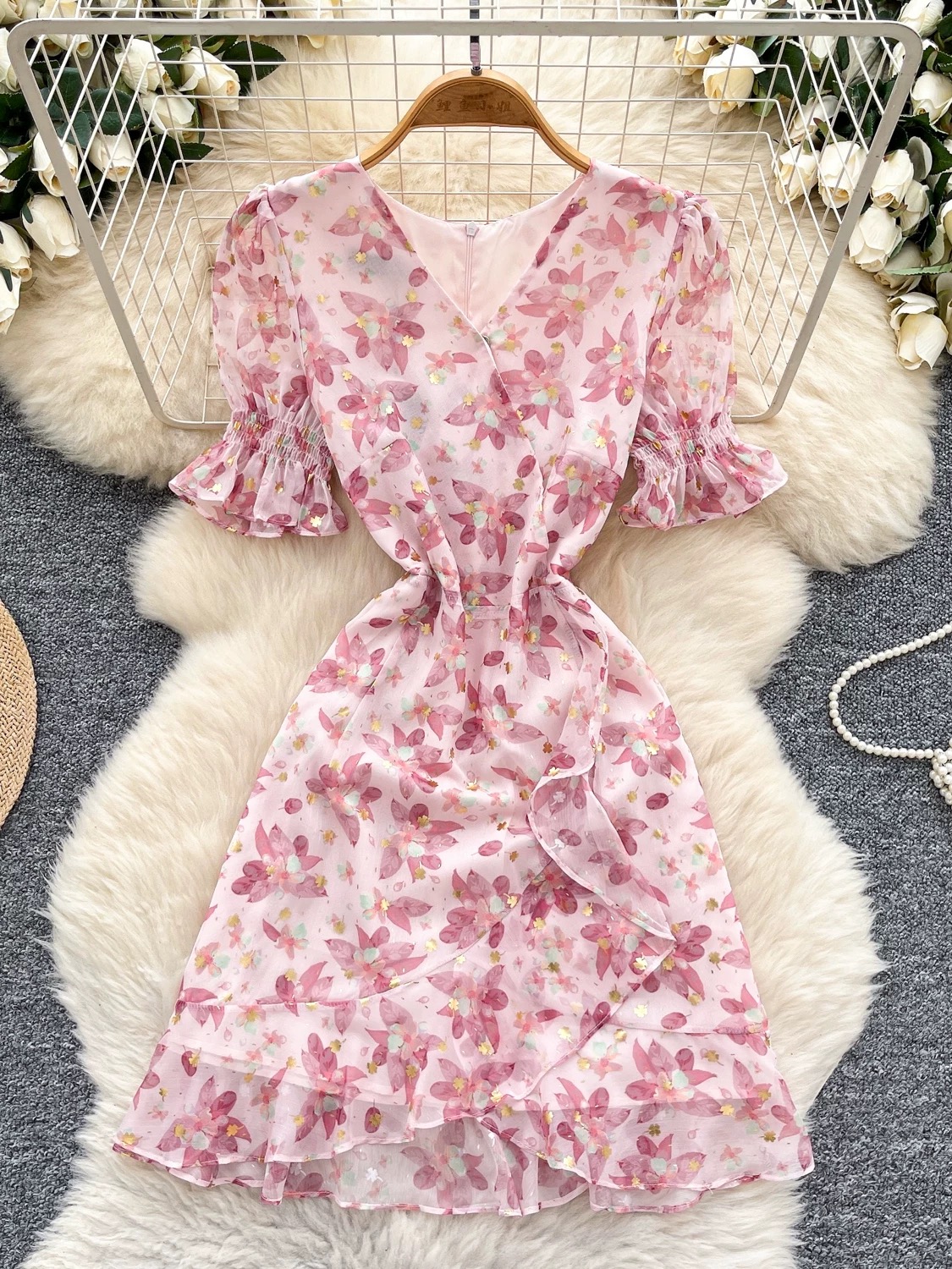 Zoey on vacay dress CD265