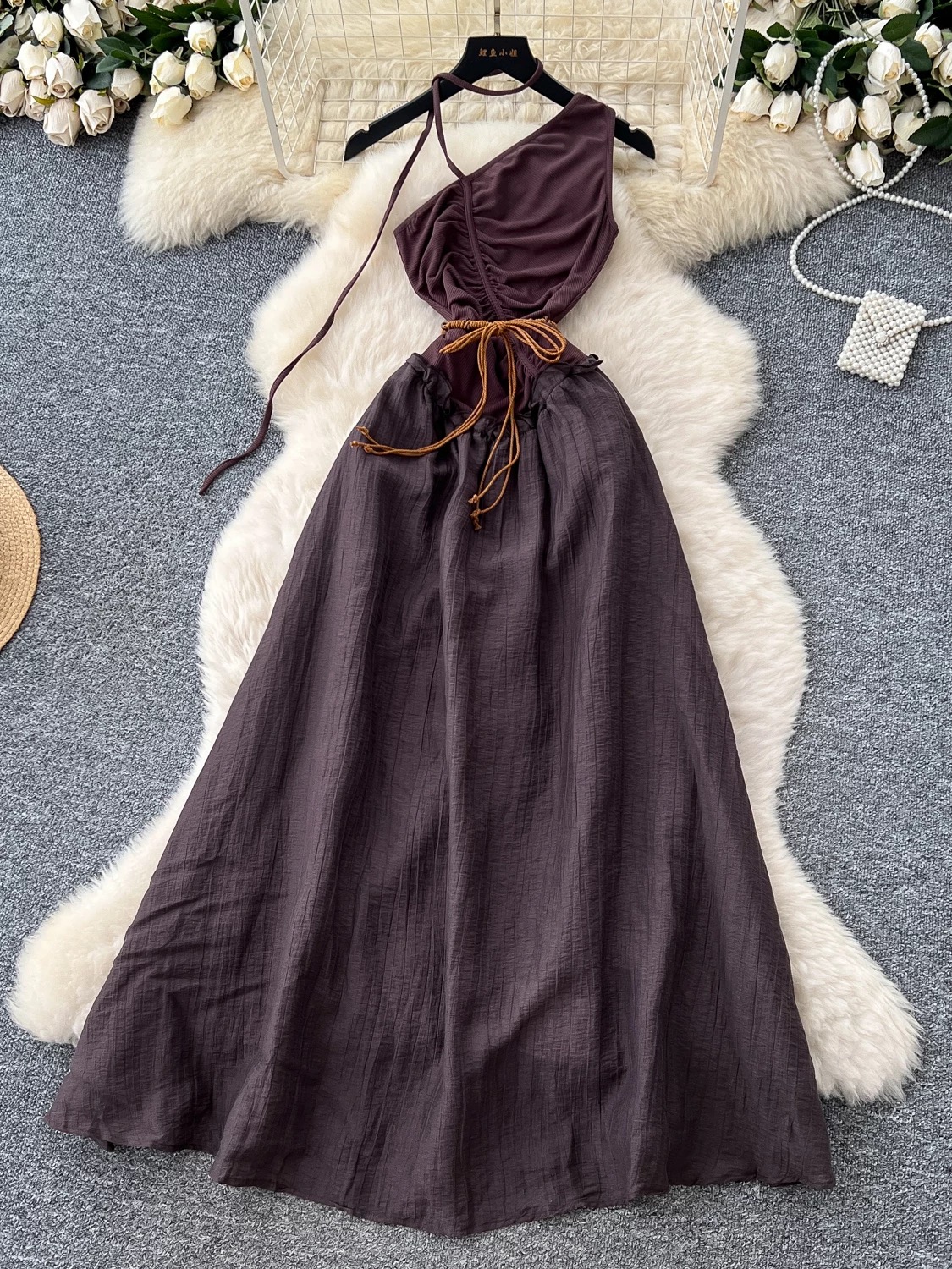 Night scene lunch dress CD643