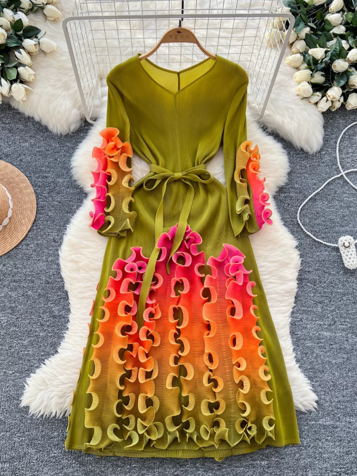 Diana dainty miyaki dress FD659