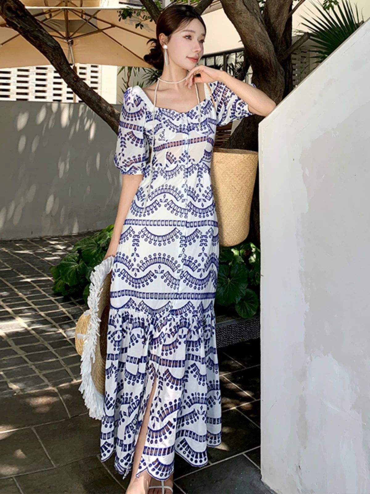 Meet someone new lace dress CD919 image