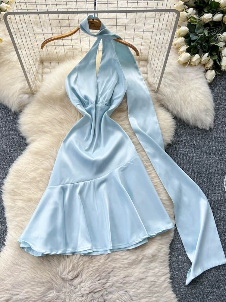 Follow your heart silk dress CD279 image