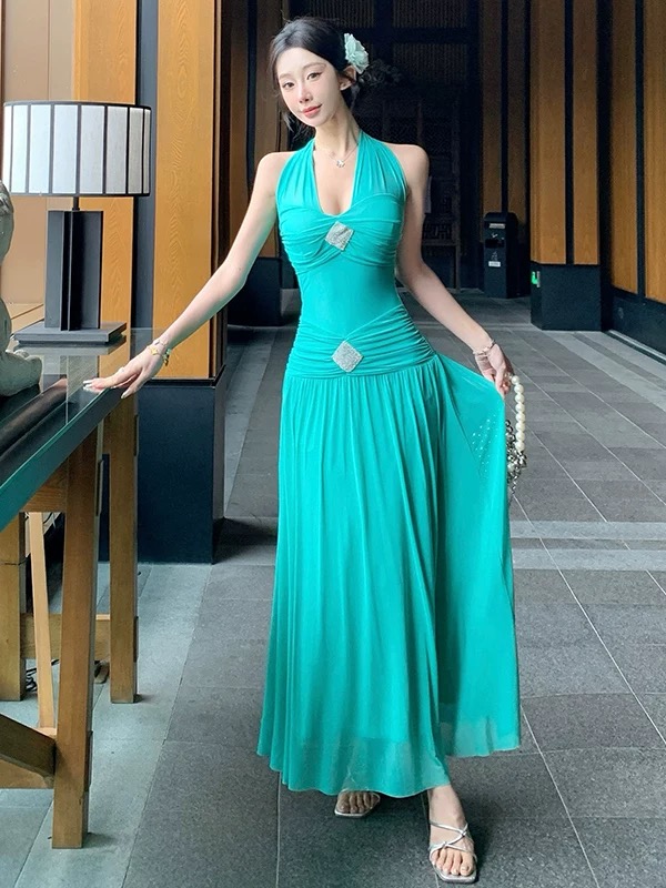 Route to vacation luxury designer dress CD901