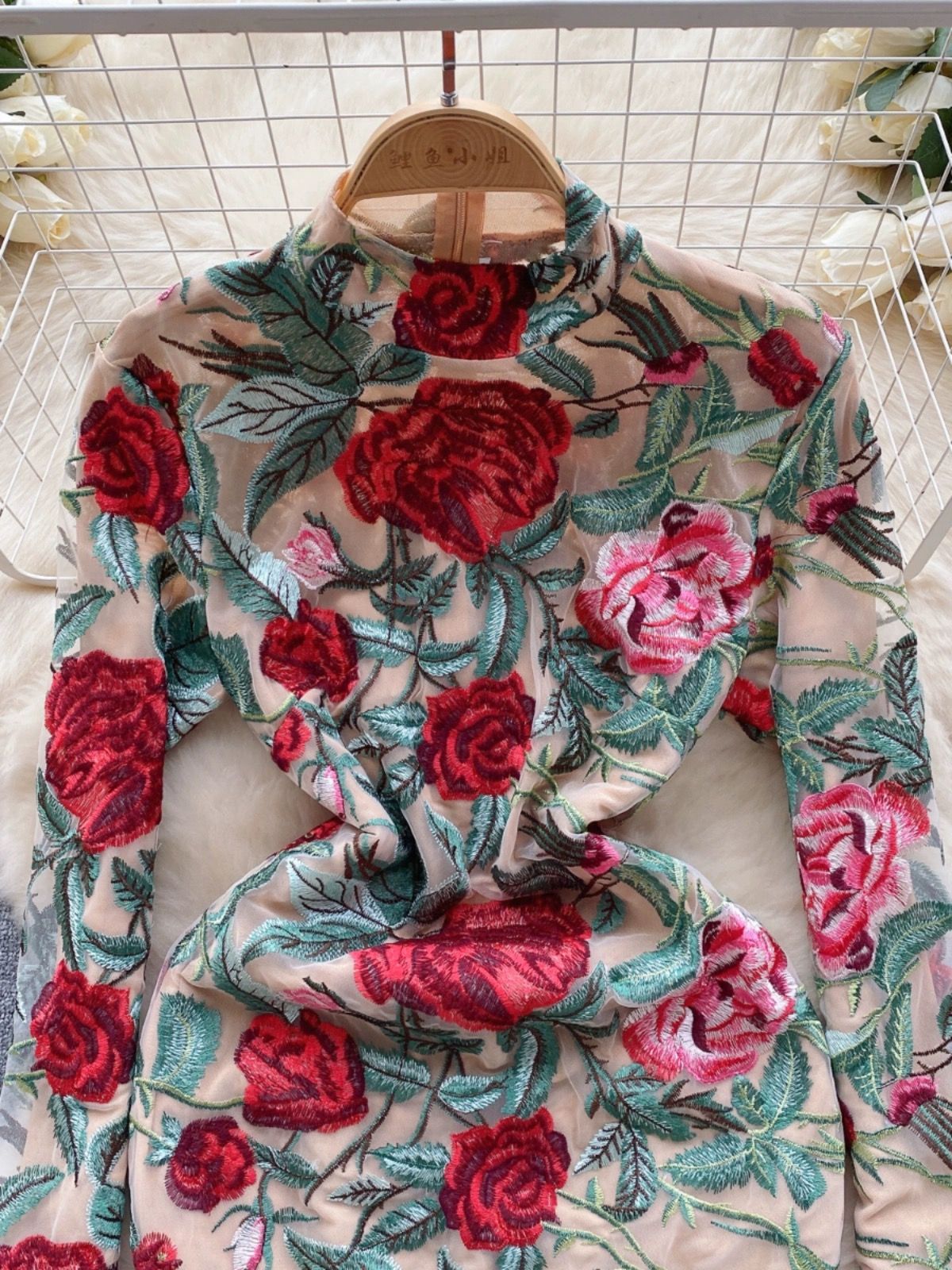 Girls deserve diamonds floral dress EBC254 image