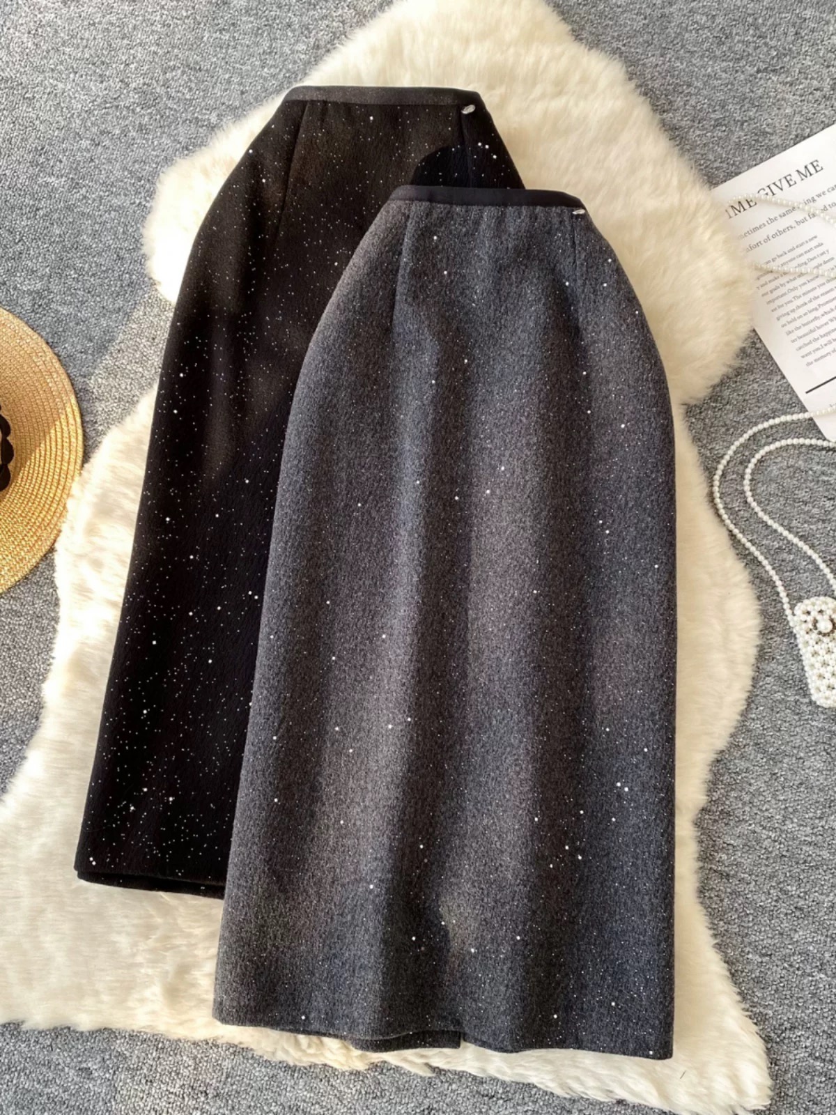 Find your love shiny skirt FS136