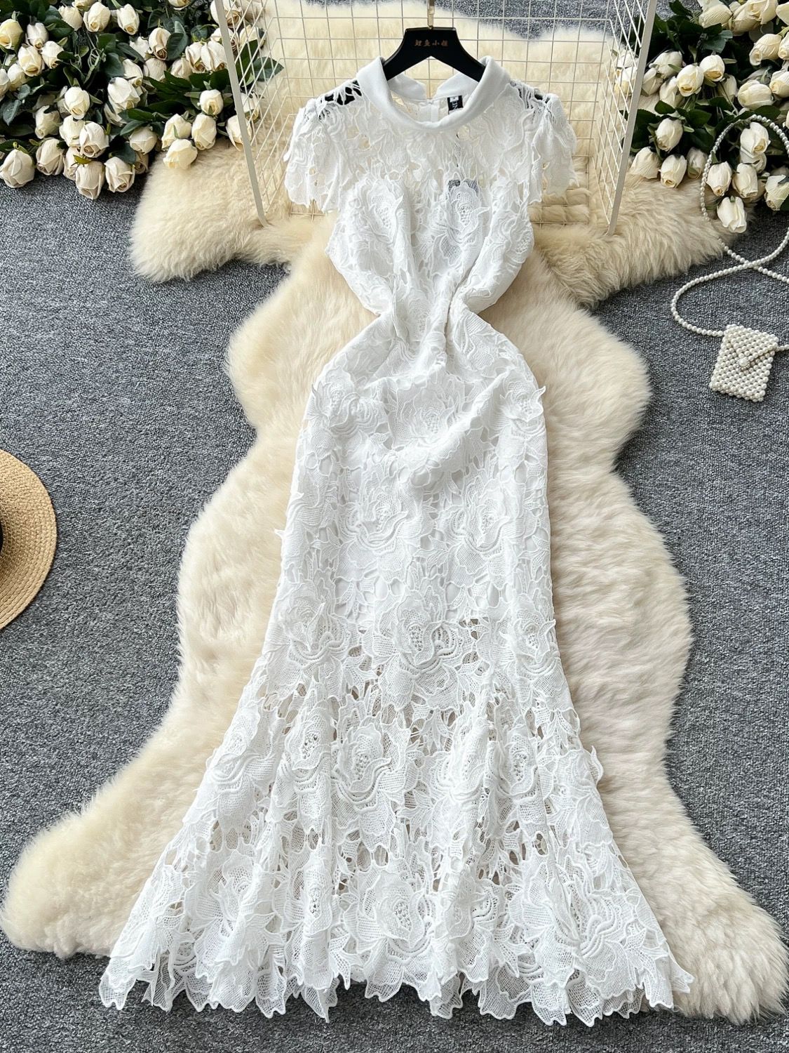 Time away lace dress FD421 image