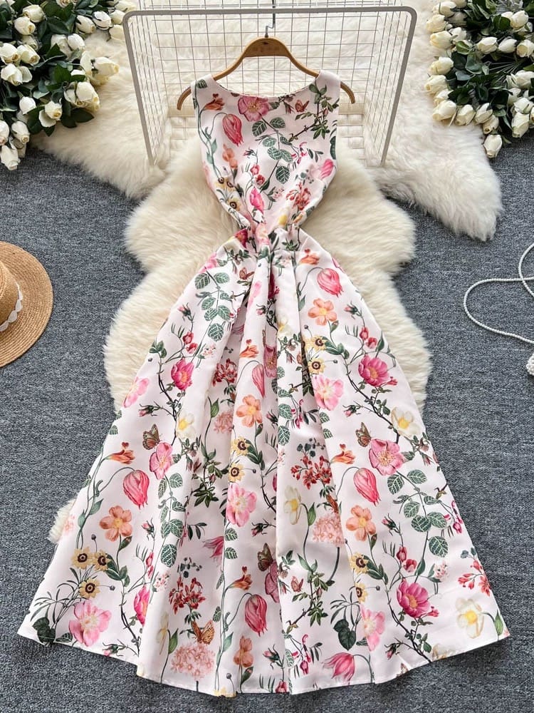 Enjoy the moment floral dress FD426 image