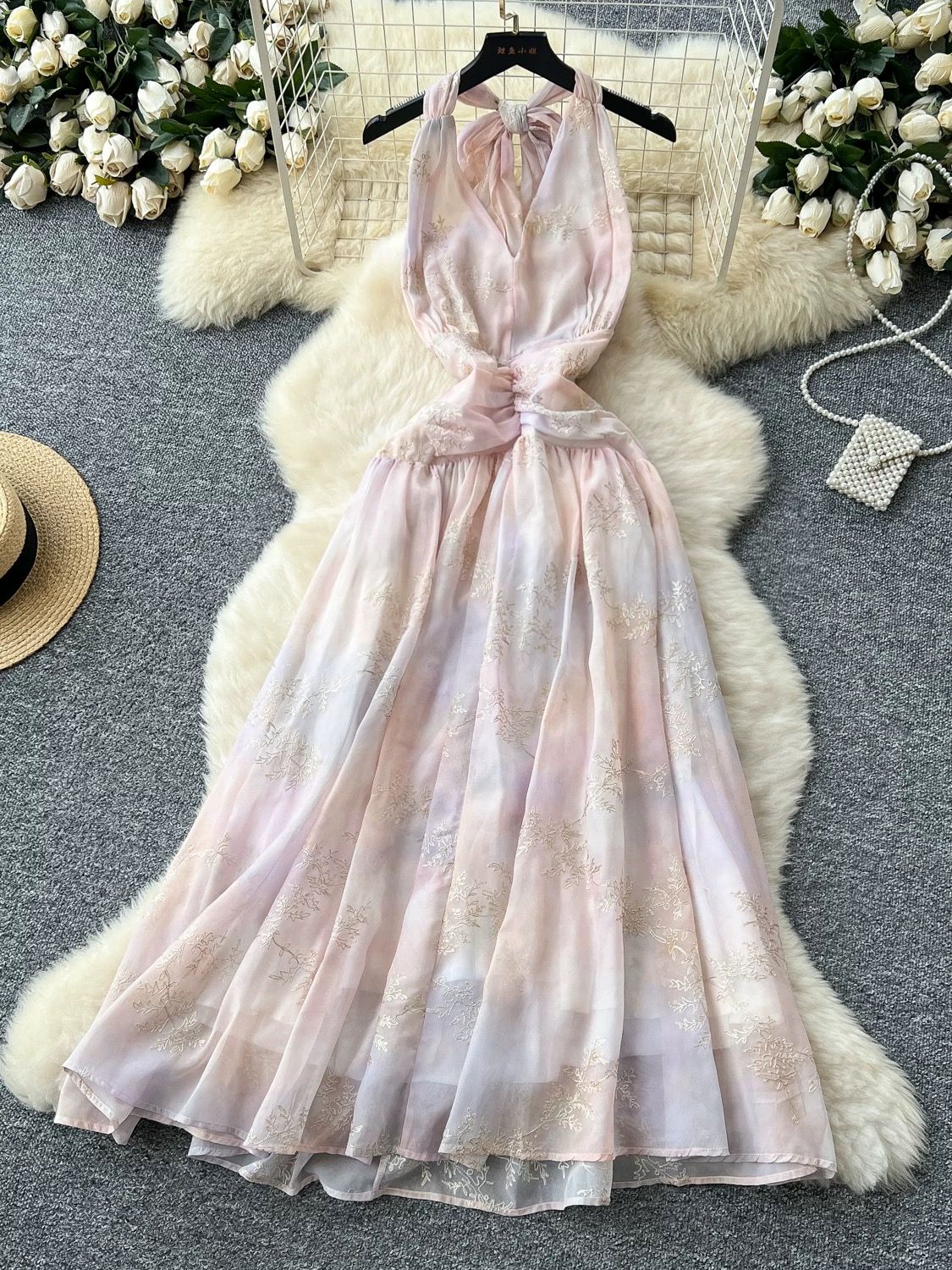 Pink me away dress CD328 image