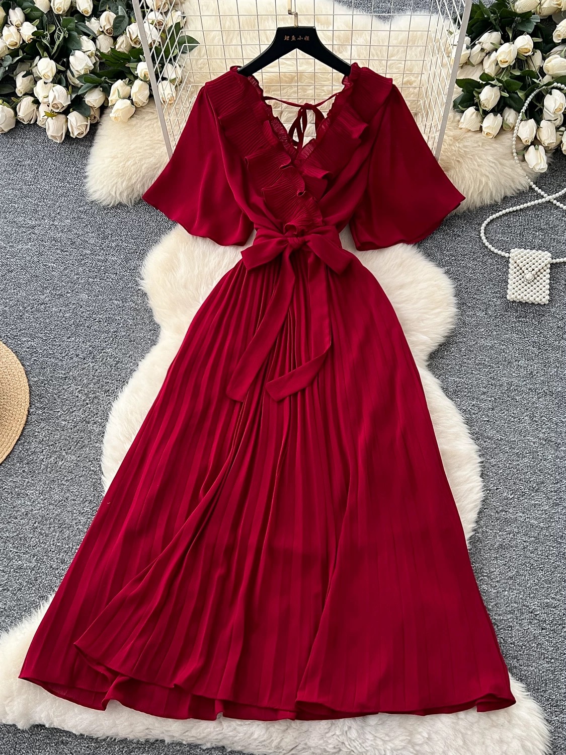 Sunset season beach dress CD333