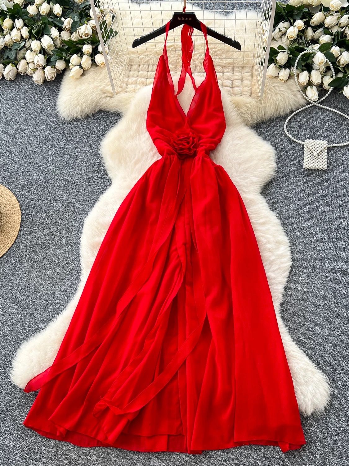 Risk taker soft cotton dress CD686 image