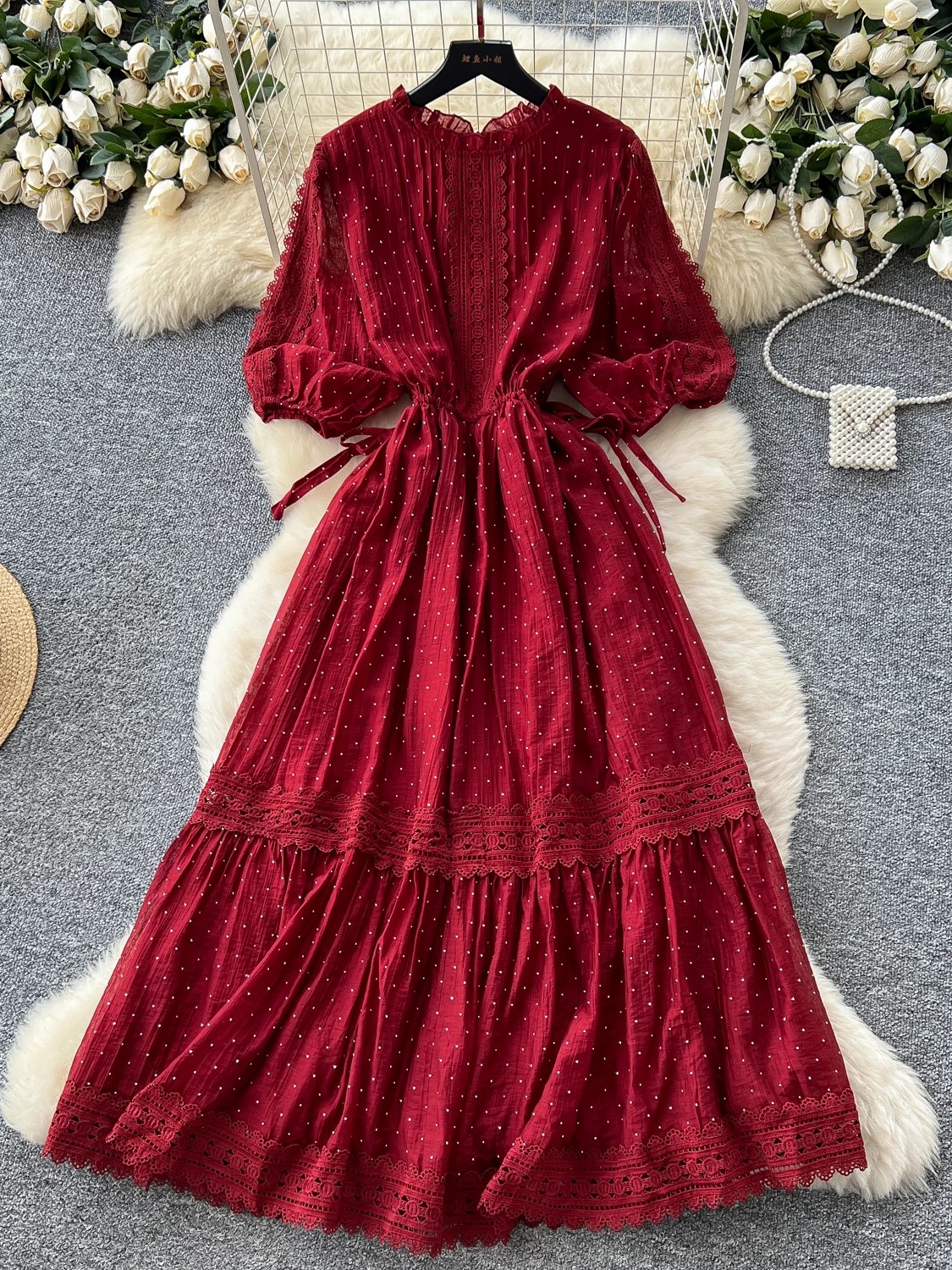 Glossed up sparkle Dress CD694
