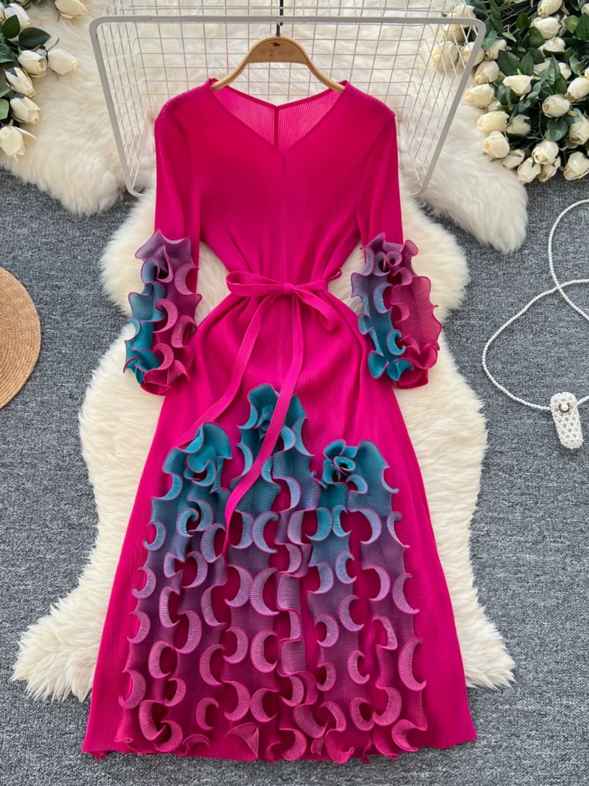 Diana dainty miyaki dress FD659 image