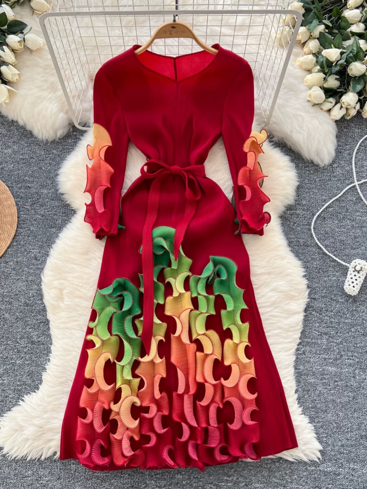 Diana dainty miyaki dress FD659 image