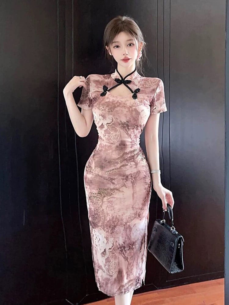 Message received qipao dress Q217 image