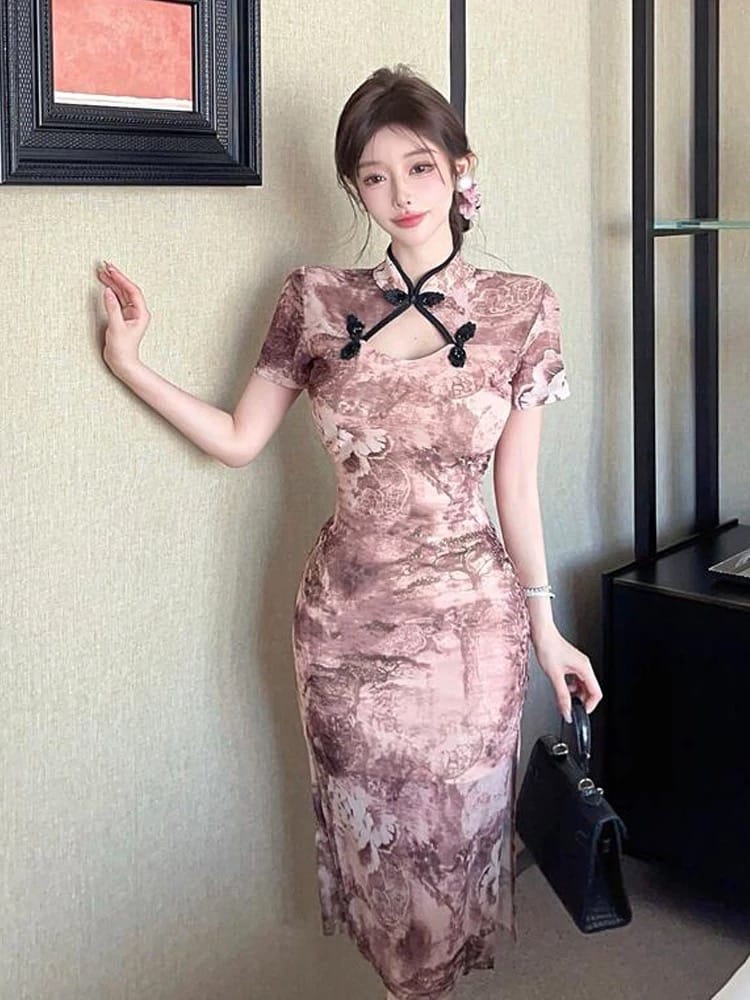 Message received qipao dress Q217 image