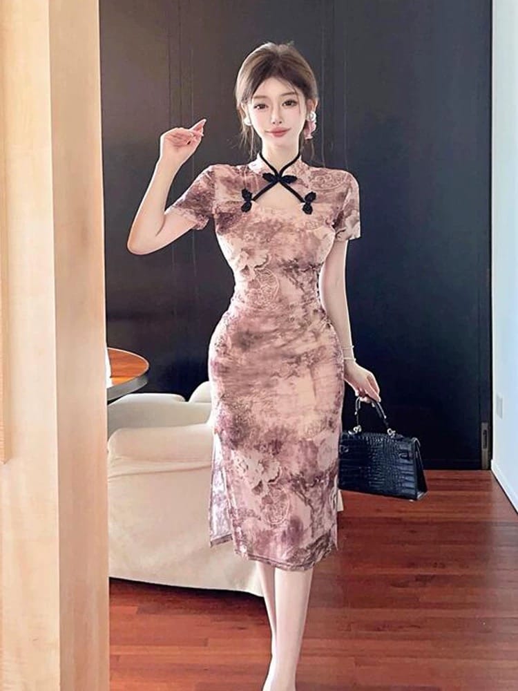Message received qipao dress Q217 image