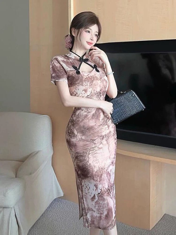 Message received qipao dress Q217 image