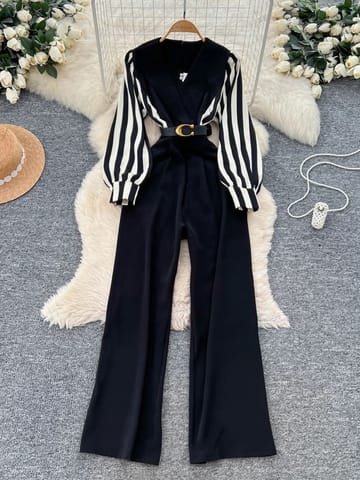 Catch me chilling jumpsuit FJ140