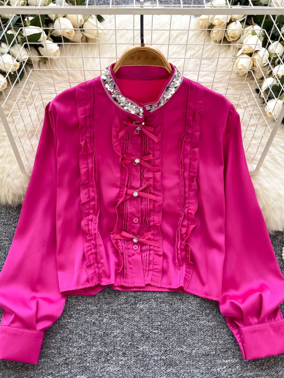 Covered in Print blouse BE343