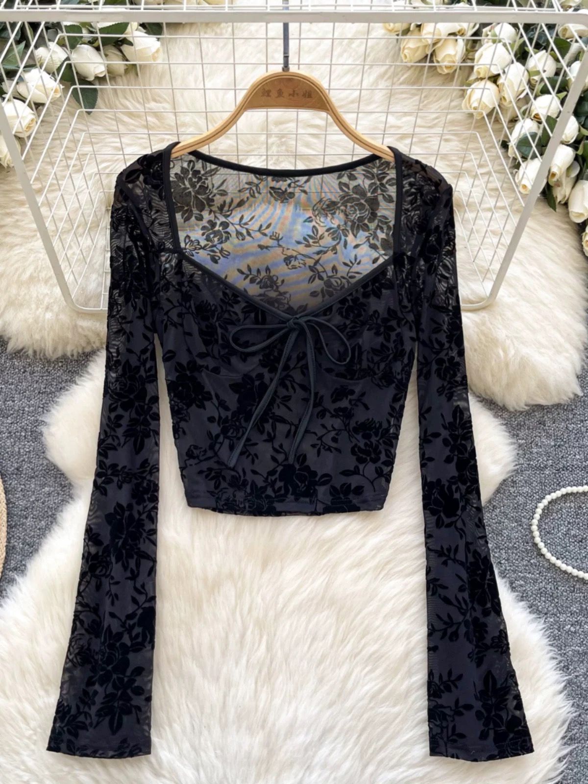 Casual meets black top CTO789 image