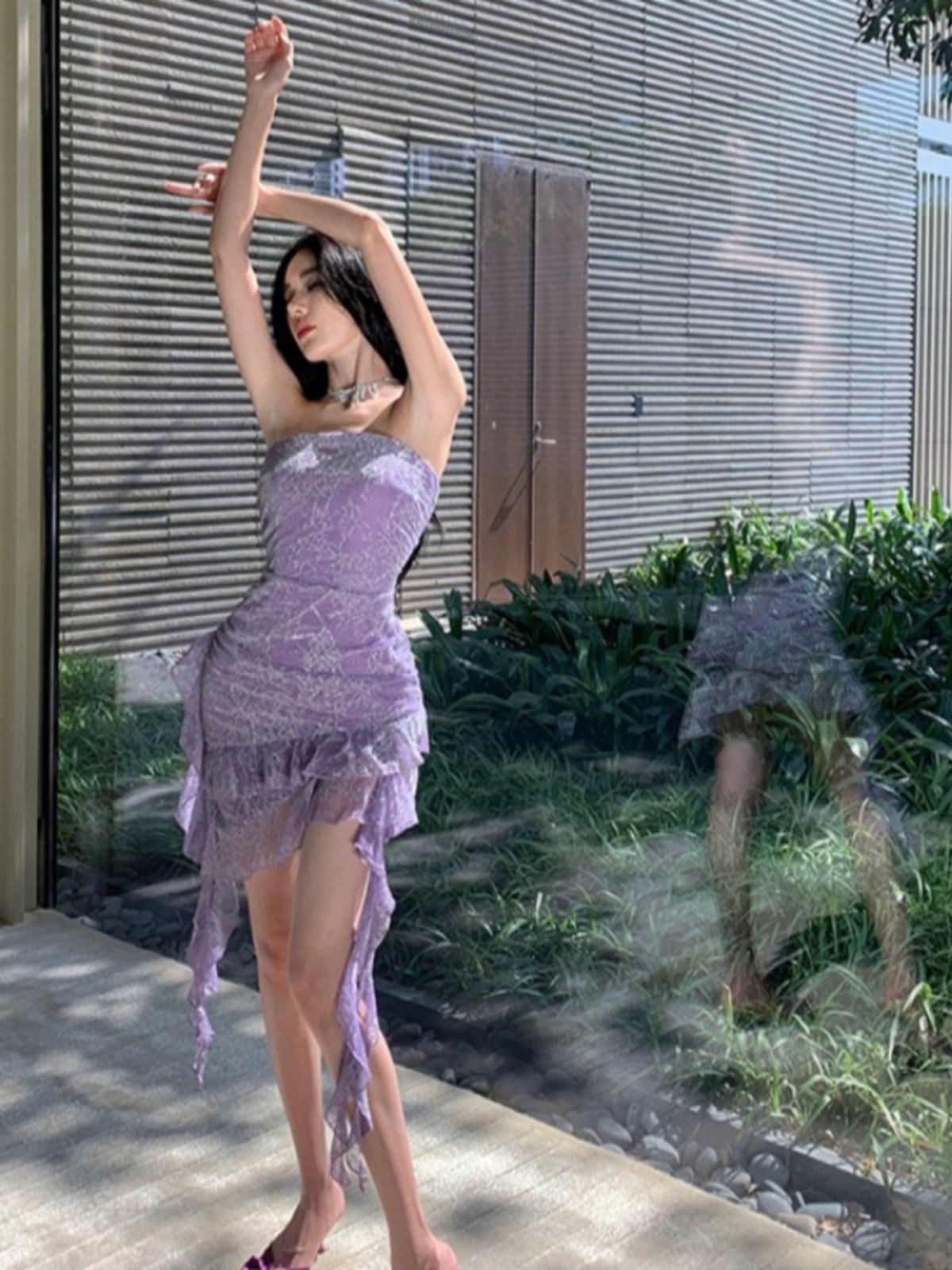 Wasted times lace dress CD1295 image