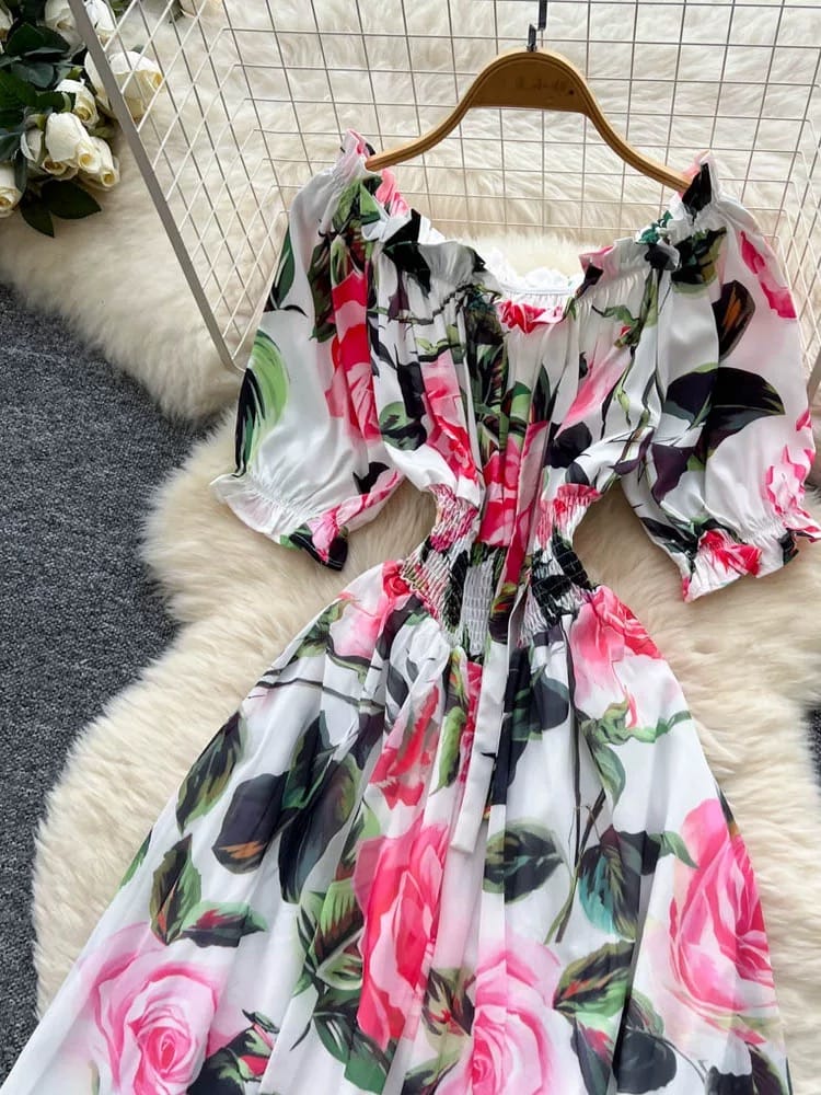 Sign the cheque floral dress CD693 image