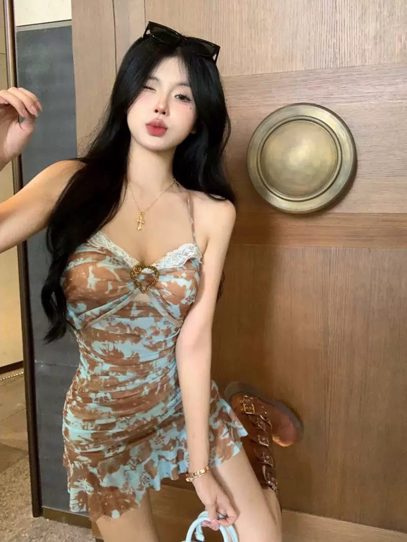 Oh so peachy dress CD1357 image