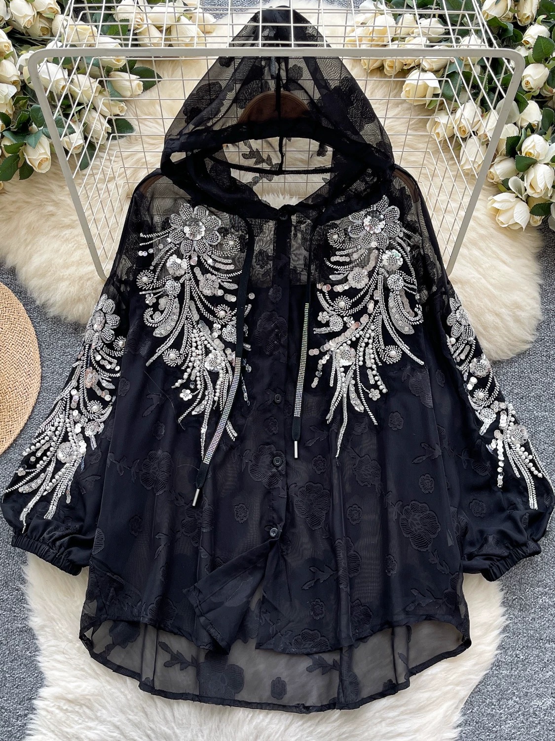 Violeta hoodie top CTO1120 image