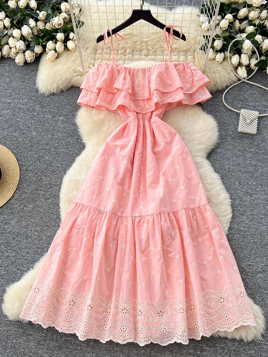 Body is an art lace dress CD698 image