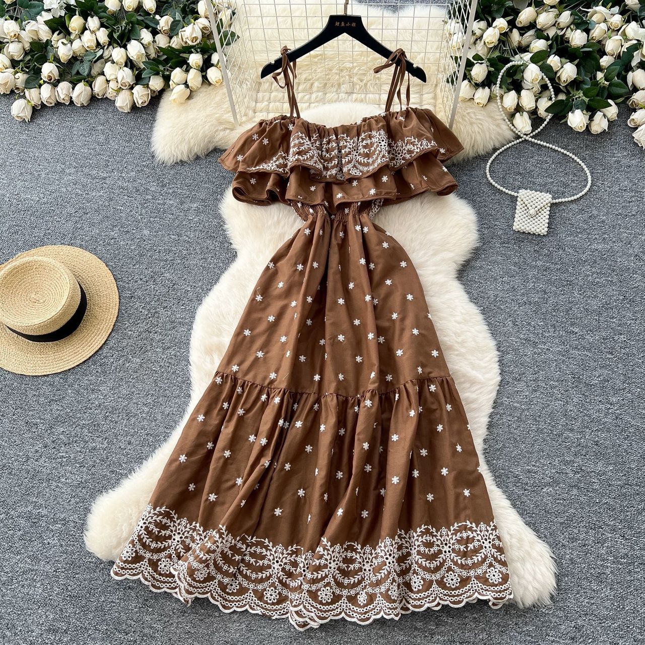 Body is an art lace dress CD698 image