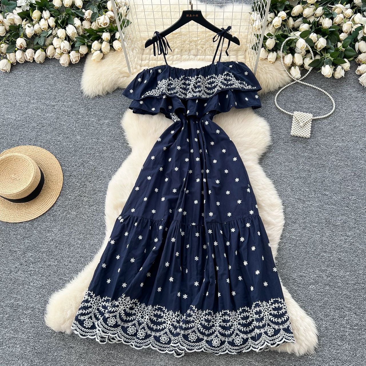 Body is an art lace dress CD698 image