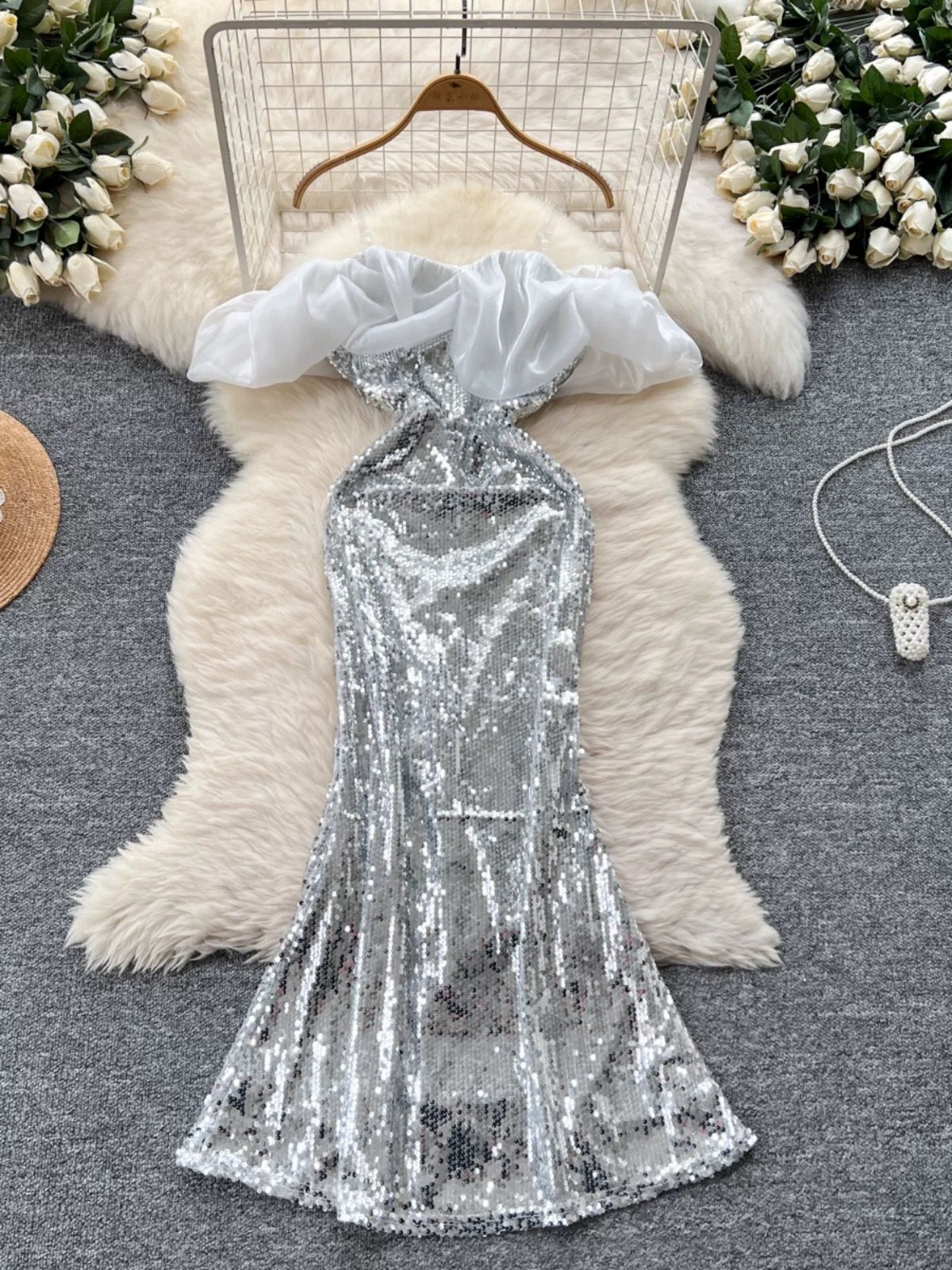 Private island party dress EVD229 image