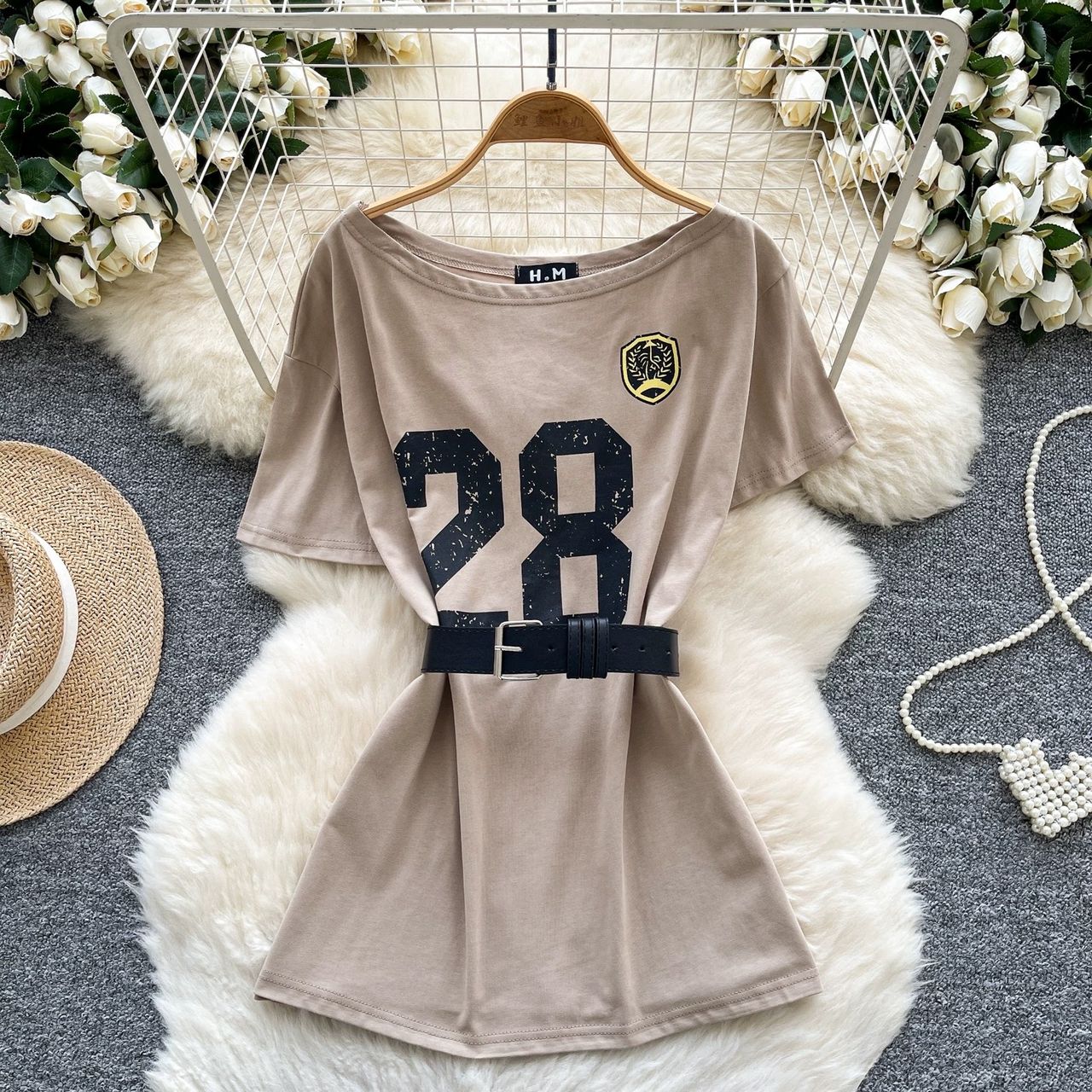 Angelic touch top. & belt CTO1138 image