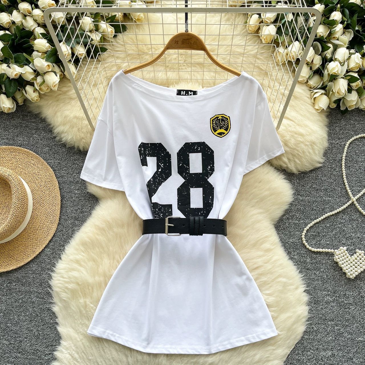 Angelic touch top. & belt CTO1138 image