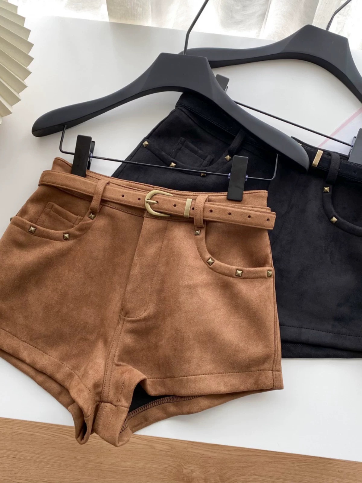 Face it again corduroy shorts CP37