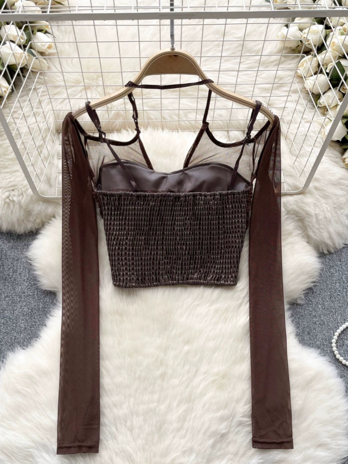 Out on a date leather top CTO131 image