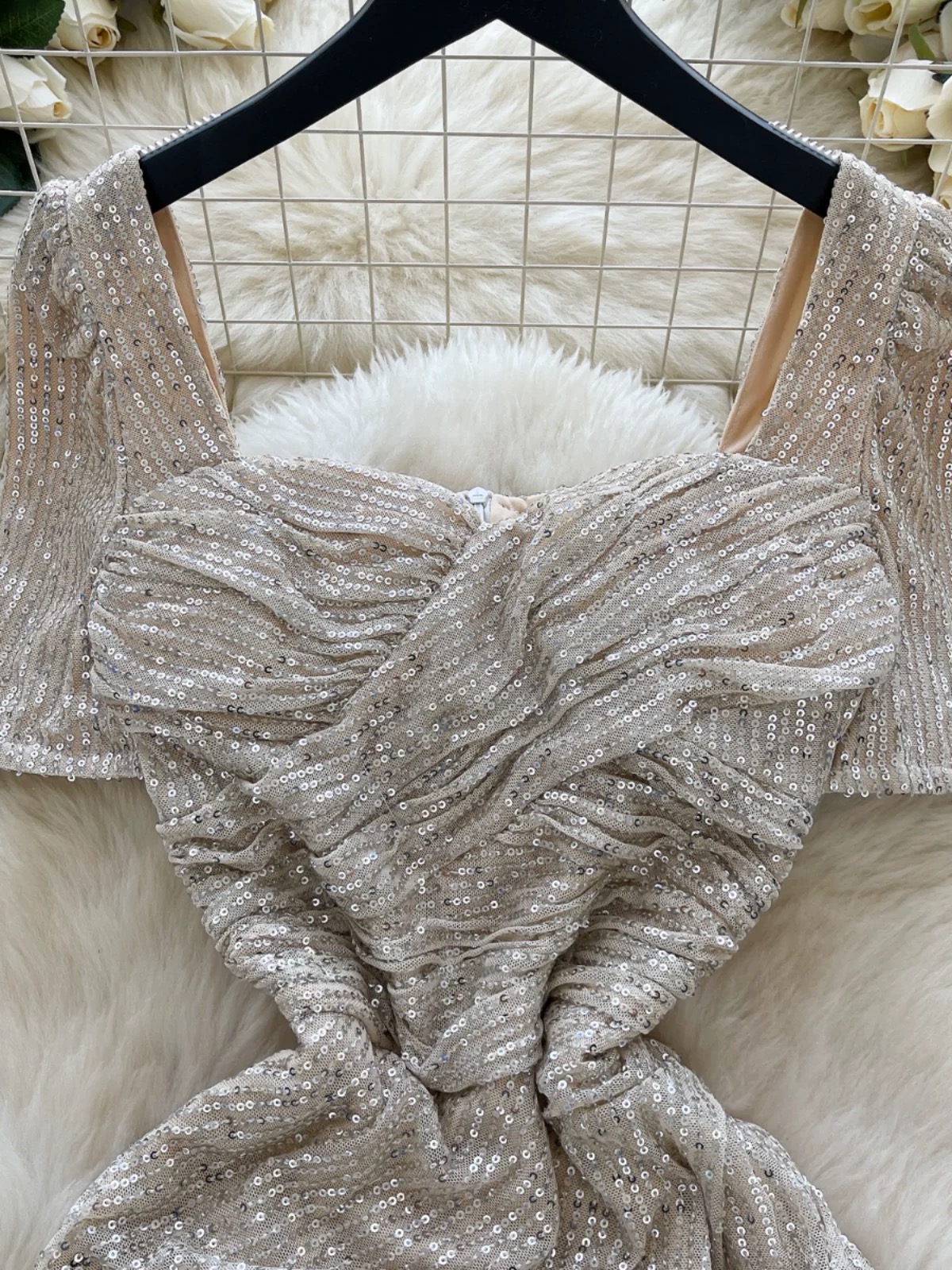 Slay in the city sparkle dress FBC493 image