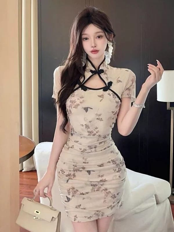 Cheap thriller qipao dress Q213 image