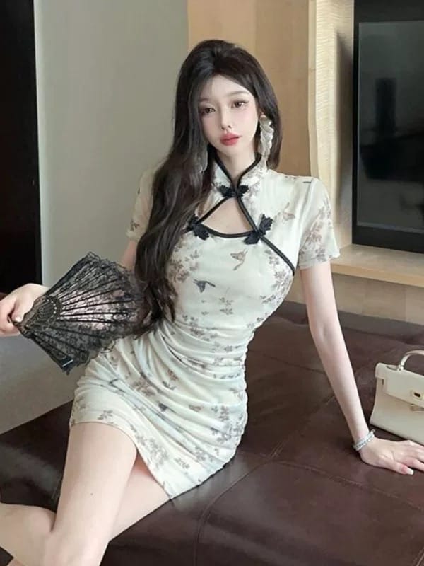 Cheap thriller qipao dress Q213 image