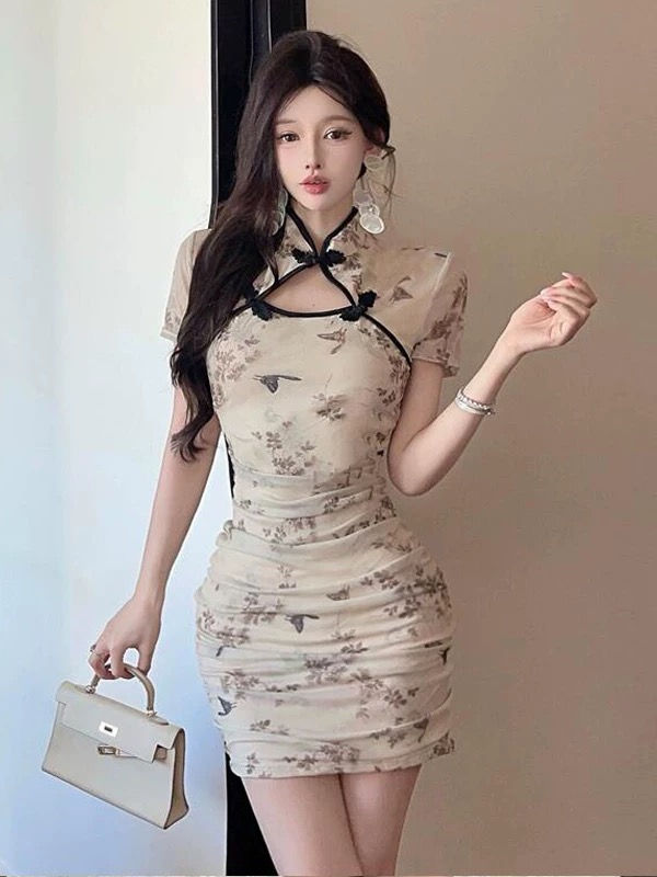 Cheap thriller qipao dress Q213 image