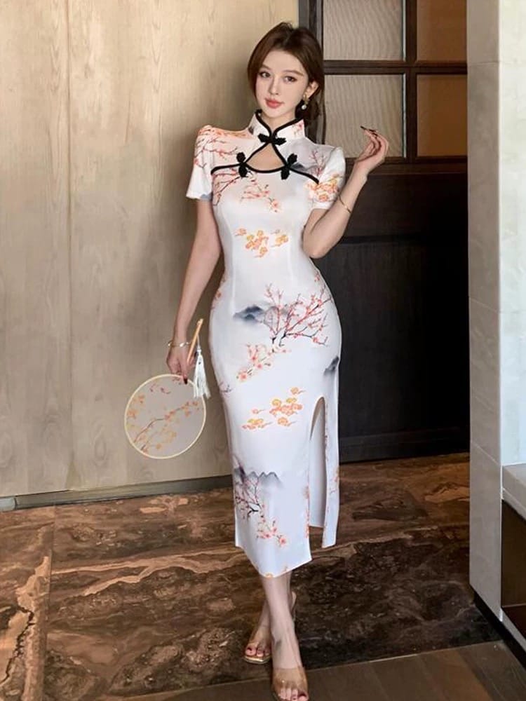 Always petty qipao dress Q212 image