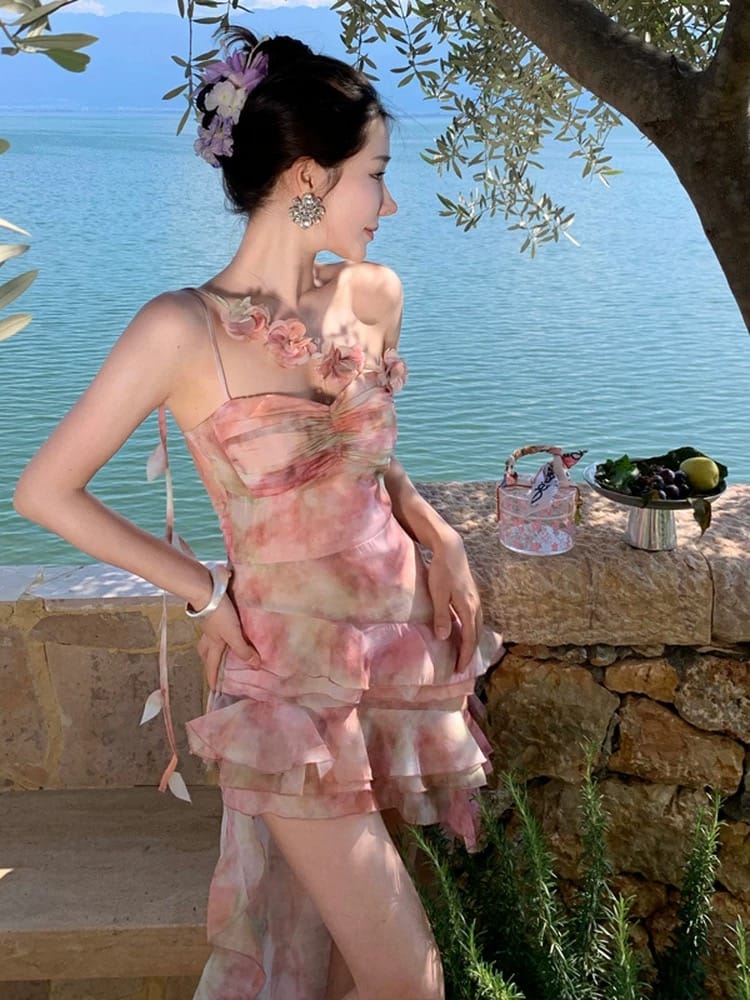 Subtle babe fluffy dress CD683 image