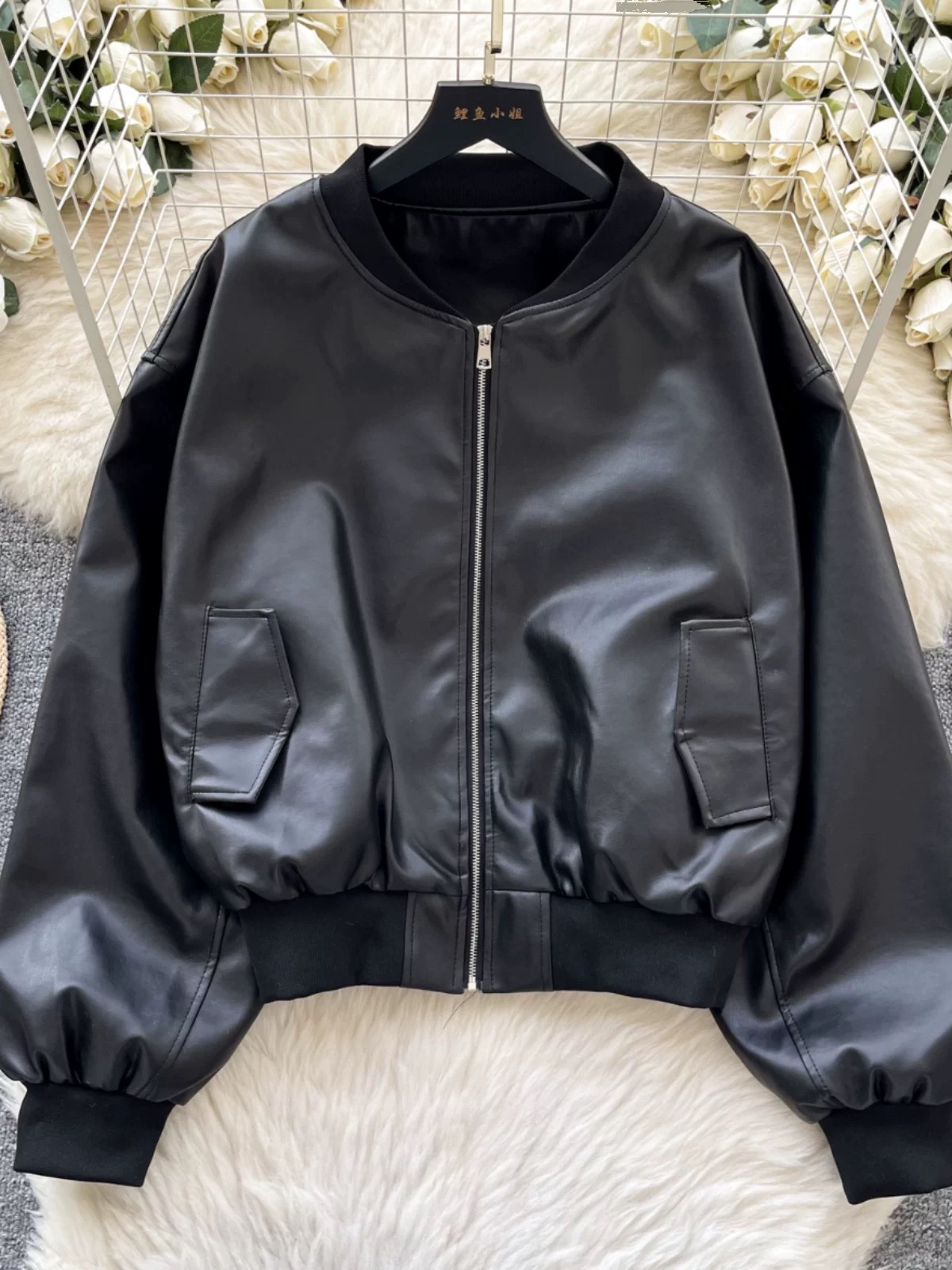 Wild babe leather jacket LJ137 image